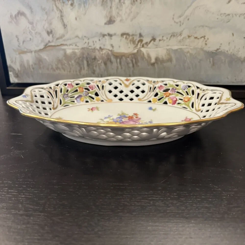 VTG Oscar de la Renta Royale Fine China Salad Dessert Plate West Germany